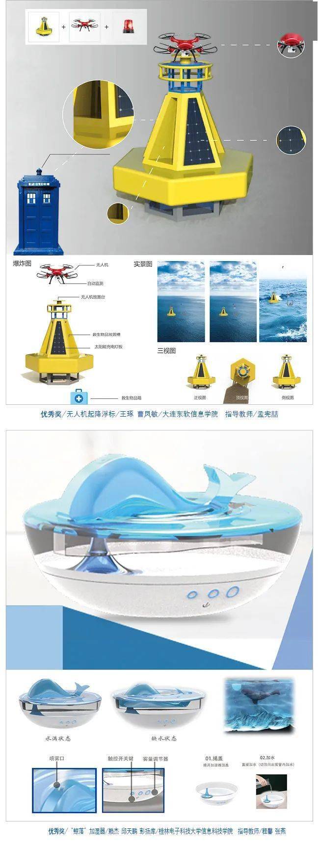 文化科技融合视域下的海洋创意设计——全国大中学生第九届海洋文化创意设计大赛产品设计获奖作品解读